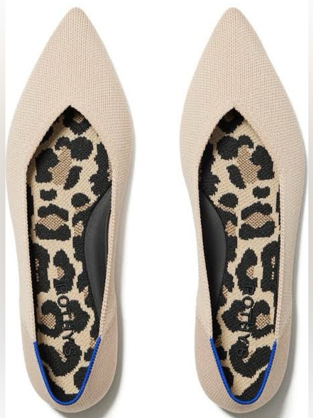 Rothy’s The Point II in Ecru – Size 7.5